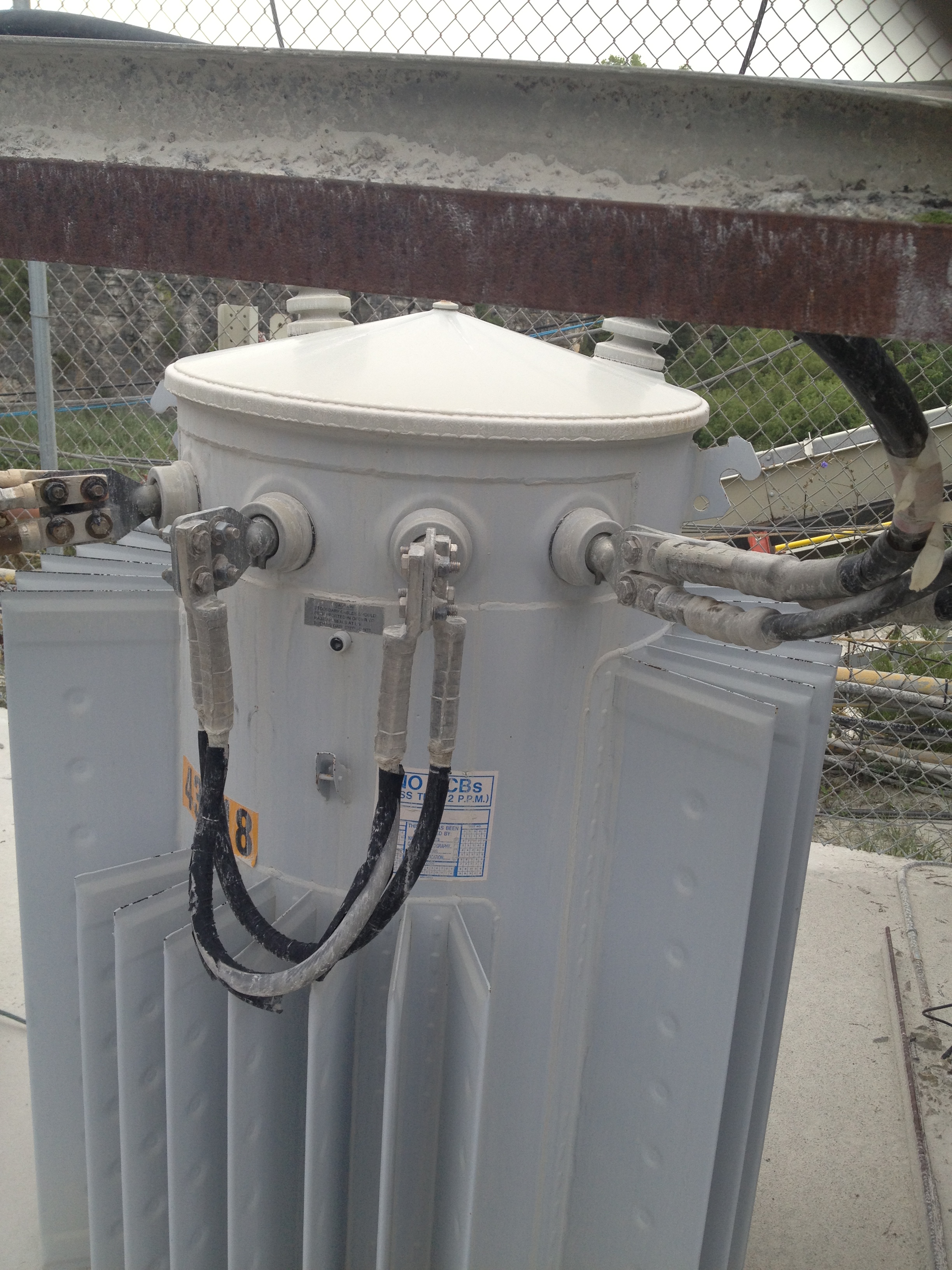 TRANSFORMER AFTER REPLACING SEALS AND TEST